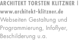 ARCHITEKT TORSTEN KLITZNER |